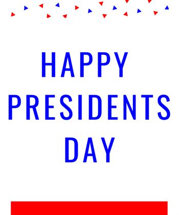 Happy Presidents' Day 2020 Holiday