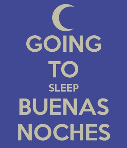 Good Night Beautiful In Spanish Language
